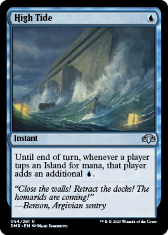 High Tide [Dominaria Remastered] | The Time Vault CA