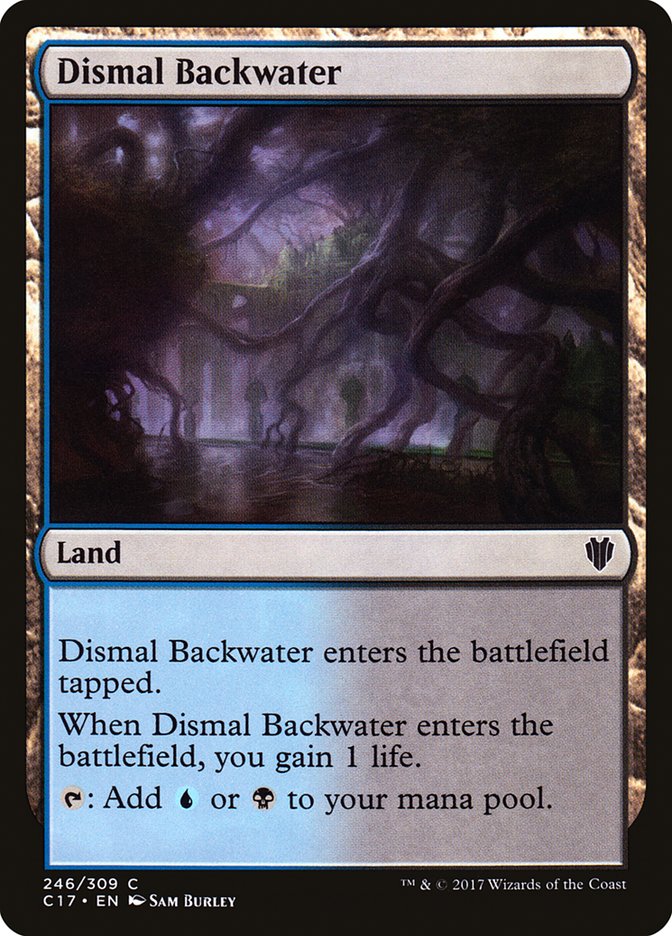 Dismal Backwater [Commander 2017] | The Time Vault CA