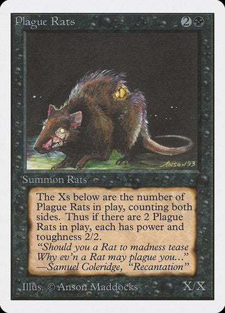 Plague Rats [Unlimited Edition] | The Time Vault CA