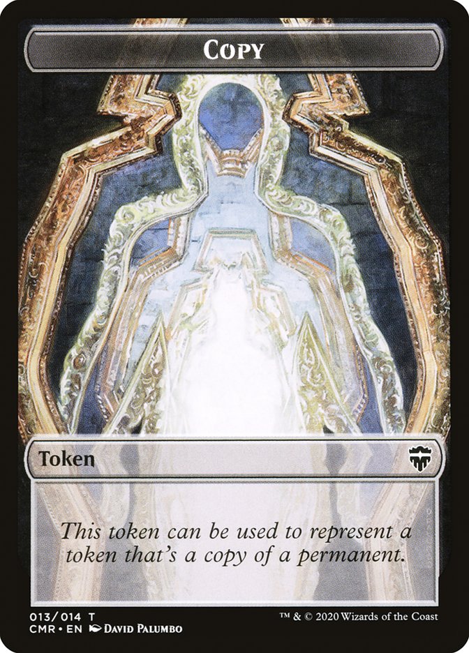 Copy (013) // Spirit Double-sided Token [Commander Legends Tokens] | The Time Vault CA