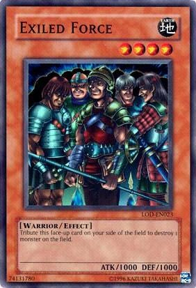 Exiled Force [LOD-EN023] Super Rare | The Time Vault CA