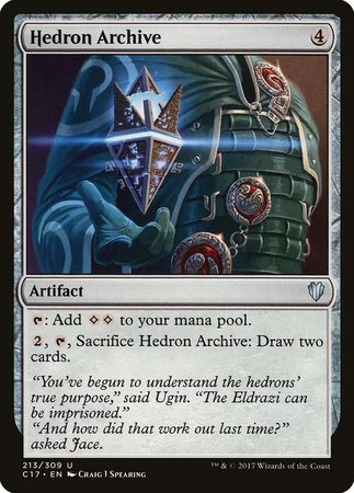 Hedron Archive [Commander 2017] | The Time Vault CA