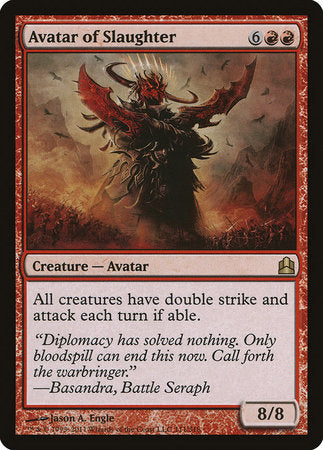 Avatar of Slaughter [Commander 2011] | The Time Vault CA