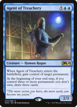 Agent of Treachery [Core Set 2020 Promos] | The Time Vault CA