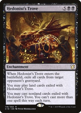 Hedonist's Trove [Commander 2019] | The Time Vault CA