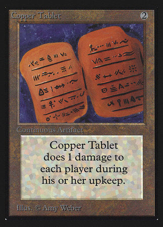 Copper Tablet (IE) [Intl. Collectors’ Edition] | The Time Vault CA