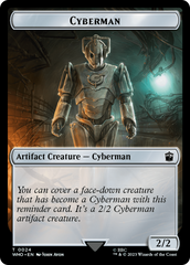 Horse // Cyberman Double-Sided Token [Doctor Who Tokens] | The Time Vault CA