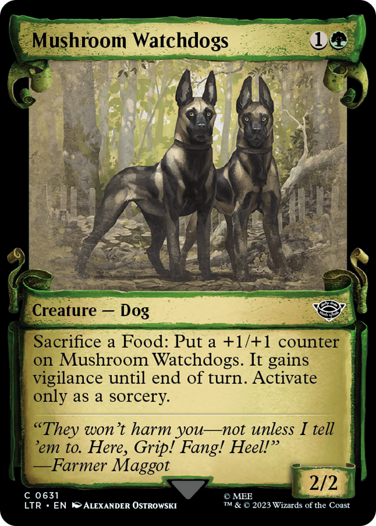 Mushroom Watchdogs [The Lord of the Rings: Tales of Middle-Earth Showcase Scrolls] | The Time Vault CA