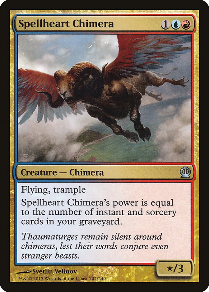 Spellheart Chimera [Theros] | The Time Vault CA
