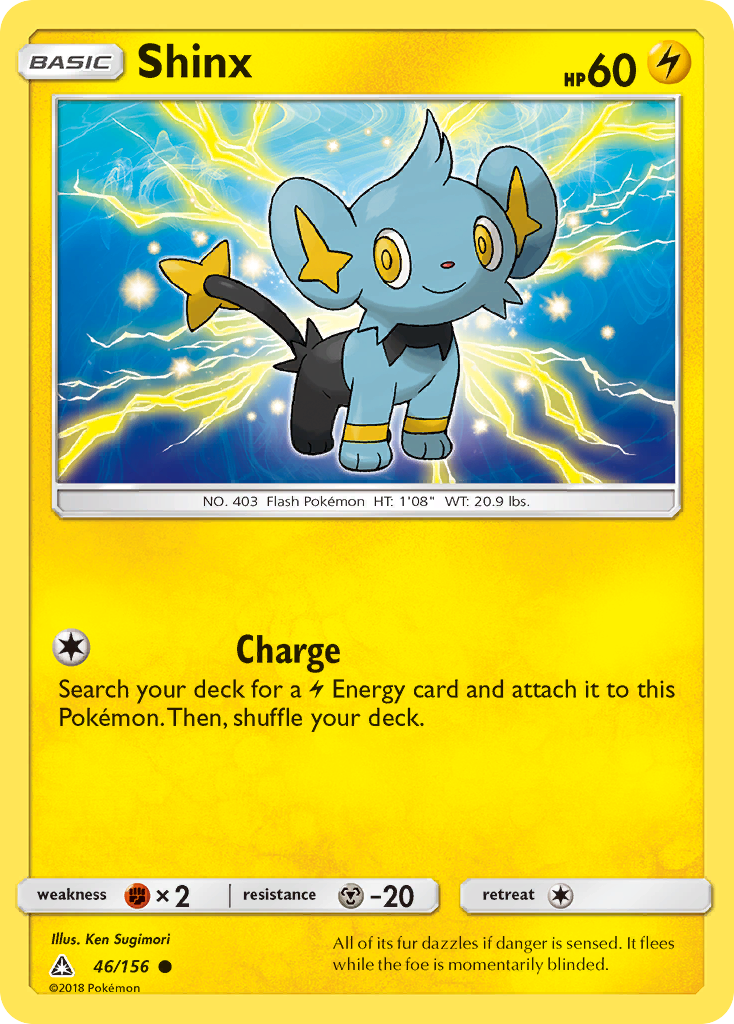 Shinx (46/156) [Sun & Moon: Ultra Prism] | The Time Vault CA