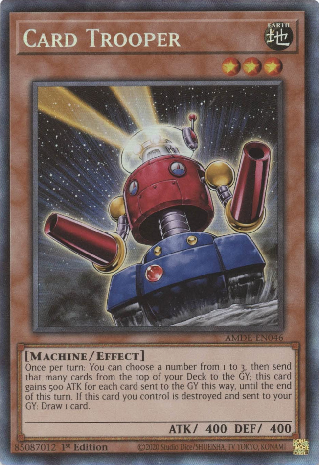 Card Trooper [AMDE-EN046] Collector's Rare | The Time Vault CA