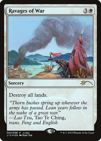 Ravages of War [Judge Gift Cards 2015] | The Time Vault CA