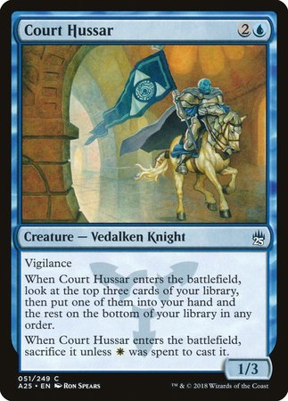 Court Hussar [Masters 25] | The Time Vault CA