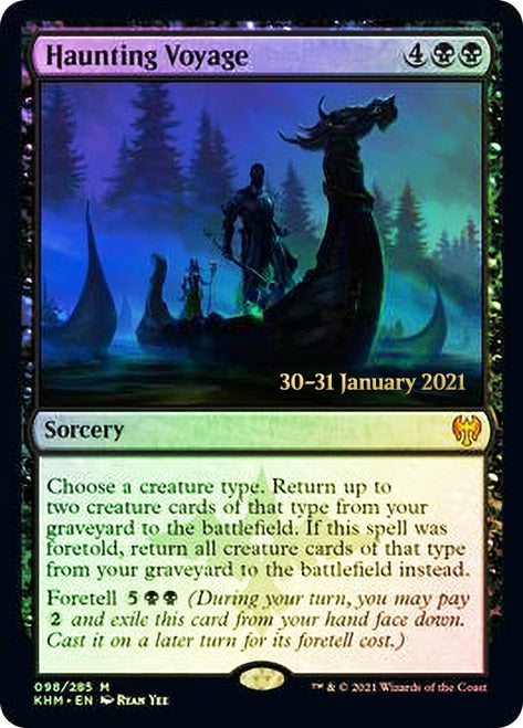 Haunting Voyage  [Kaldheim Prerelease Promos] | The Time Vault CA