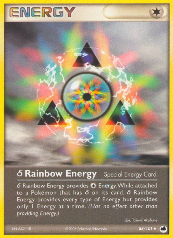 Rainbow Energy (88/101) (Delta Species) [EX: Dragon Frontiers] | The Time Vault CA