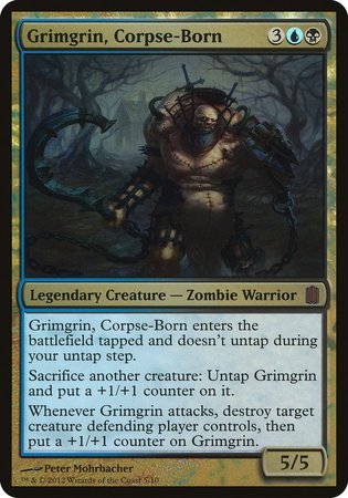 Grimgrin, Corpse-Born (Commander's Arsenal) [Commander's Arsenal Oversized] | The Time Vault CA