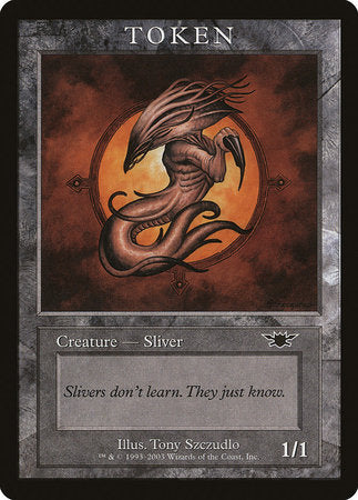 Sliver Token (Legions) [Magic Player Rewards 2003] | The Time Vault CA