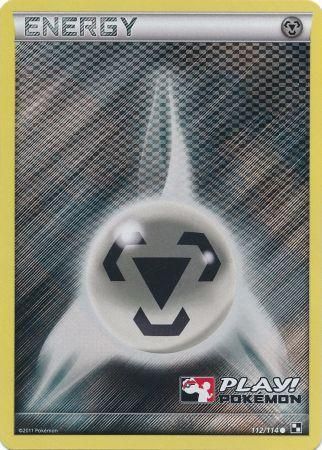 Metal Energy (112/114) (Play Pokemon Promo) [Black & White: Base Set] | The Time Vault CA