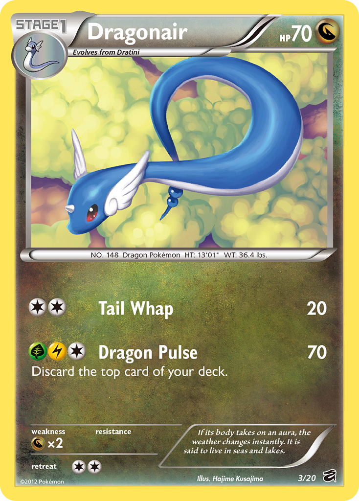 Dragonair (3/20) [Black & White: Dragon Vault] | The Time Vault CA