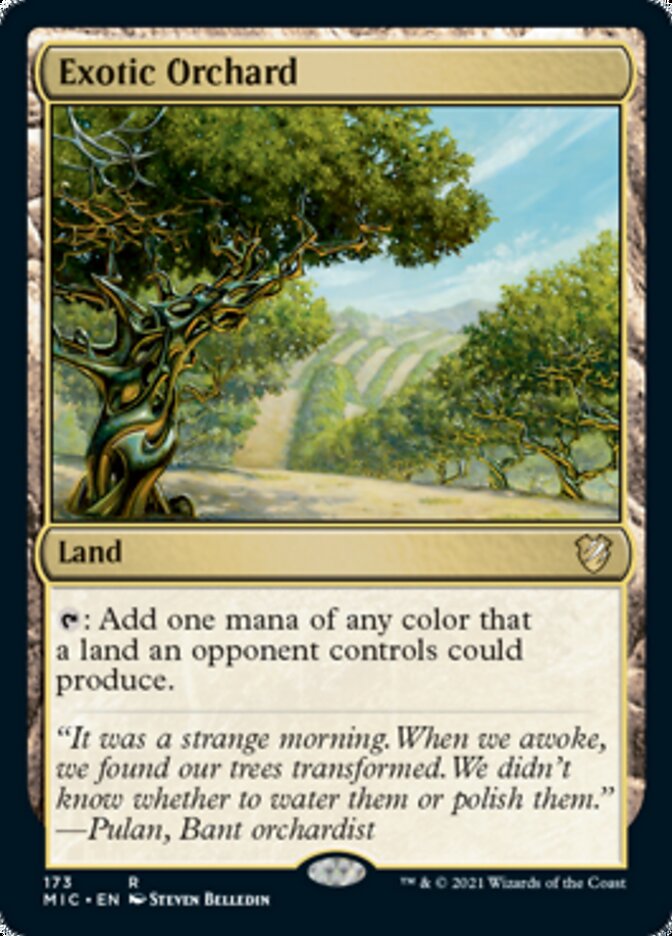 Exotic Orchard [Innistrad: Midnight Hunt Commander] | The Time Vault CA