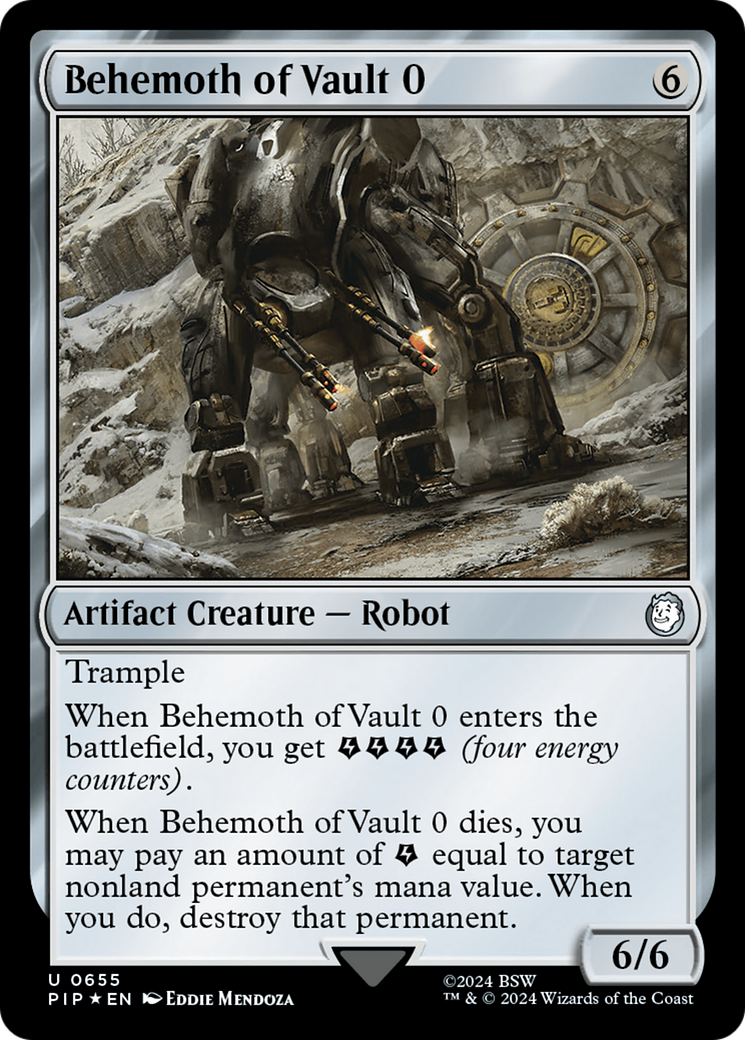 Behemoth of Vault 0 (Surge Foil) [Fallout] | The Time Vault CA