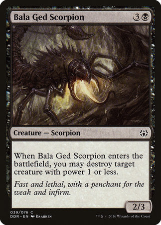 Bala Ged Scorpion [Duel Decks: Nissa vs. Ob Nixilis] | The Time Vault CA