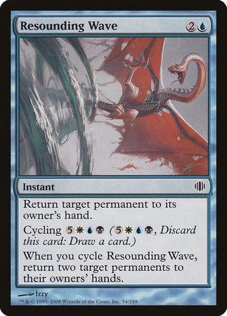 Resounding Wave [Shards of Alara] | The Time Vault CA