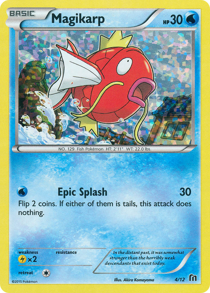 Magikarp (4/12) [McDonald's Promos: 2016 Collection] | The Time Vault CA