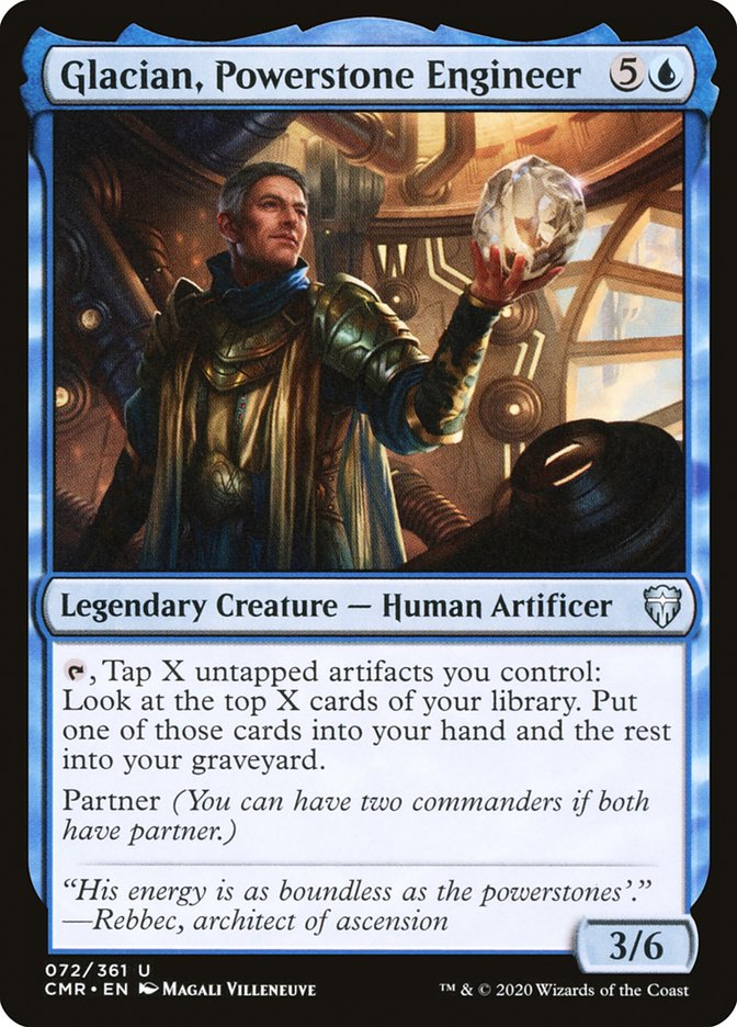 Glacian, Powerstone Engineer [Commander Legends] | The Time Vault CA