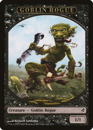Goblin Rogue Token [Lorwyn Tokens] | The Time Vault CA