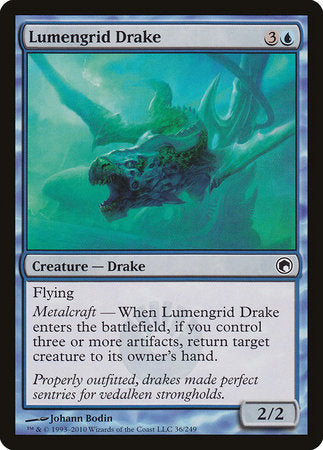 Lumengrid Drake [Scars of Mirrodin] | The Time Vault CA