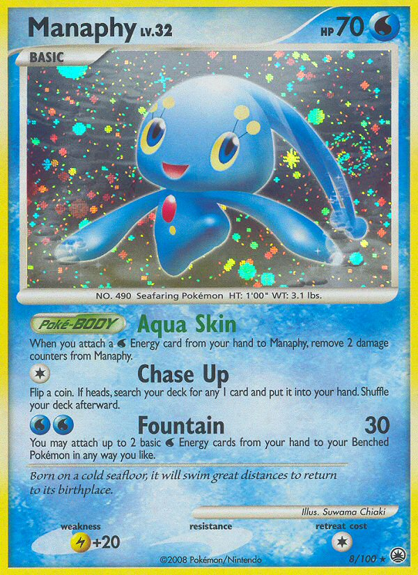 Manaphy (8/100) [Diamond & Pearl: Majestic Dawn] | The Time Vault CA