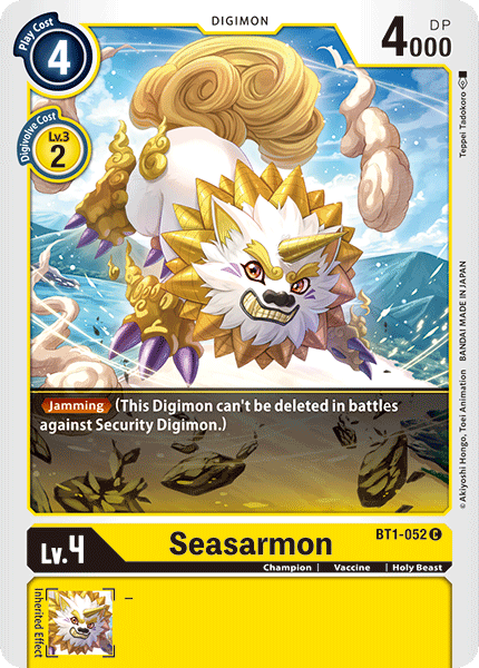 Seasarmon [BT1-052] [Release Special Booster Ver.1.0] | The Time Vault CA