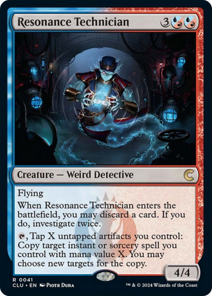 Resonance Technician [Ravnica: Clue Edition] | The Time Vault CA