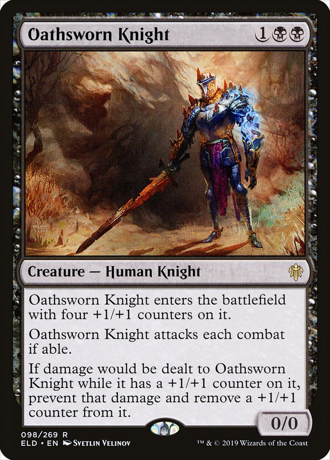 Oathsworn Knight [Throne of Eldraine] | The Time Vault CA