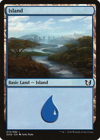 Island (73) [Duel Decks: Blessed vs. Cursed] | The Time Vault CA