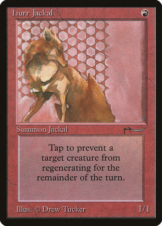Hurr Jackal [Arabian Nights] | The Time Vault CA