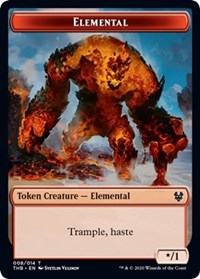 Elemental // Satyr Double-sided Token [Theros Beyond Death Tokens] | The Time Vault CA