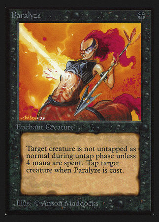 Paralyze (IE) [Intl. Collectors’ Edition] | The Time Vault CA