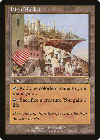High Market [Mercadian Masques] | The Time Vault CA