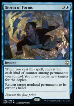 Storm of Forms (Promo Pack) [Streets of New Capenna Commander Promos] | The Time Vault CA