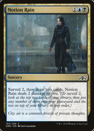 Notion Rain [Guilds of Ravnica] | The Time Vault CA