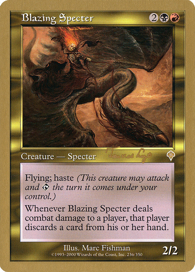 Blazing Specter (Tom van de Logt) [World Championship Decks 2001] | The Time Vault CA