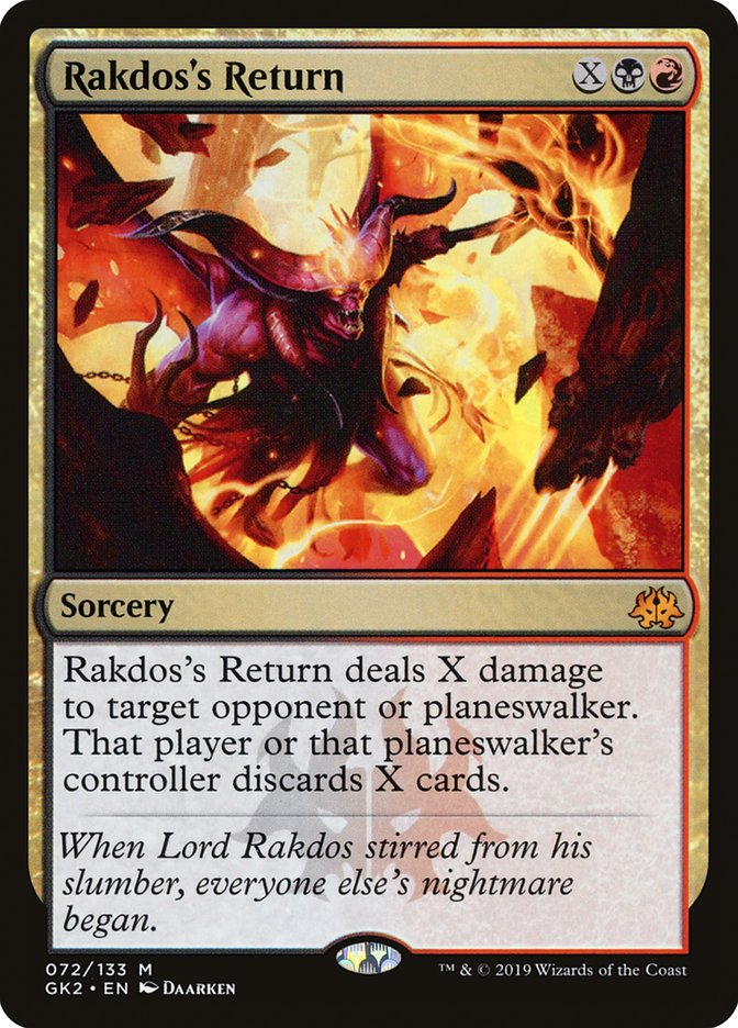 Rakdos's Return [Ravnica Allegiance Guild Kit] | The Time Vault CA