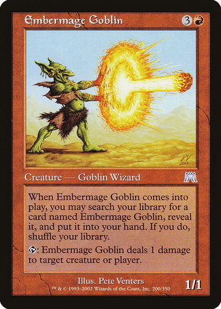Embermage Goblin [Onslaught] | The Time Vault CA