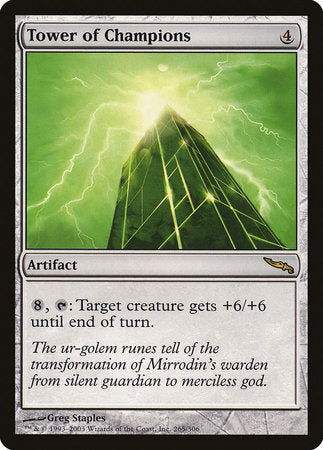 Tower of Champions [Mirrodin] | The Time Vault CA