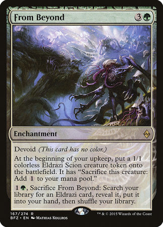 From Beyond [Battle for Zendikar] | The Time Vault CA