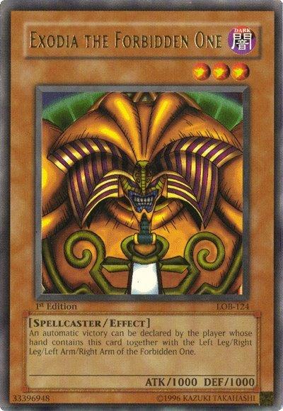 Exodia the Forbidden One [LOB-124] Ultra Rare | The Time Vault CA