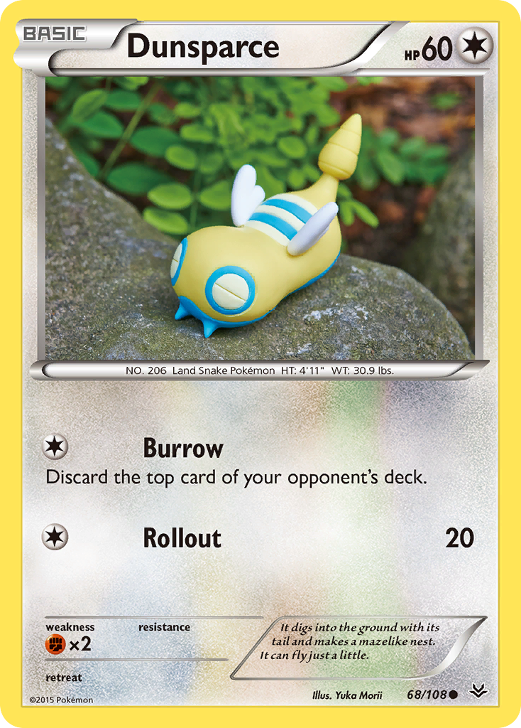 Dunsparce (68/108) [XY: Roaring Skies] | The Time Vault CA