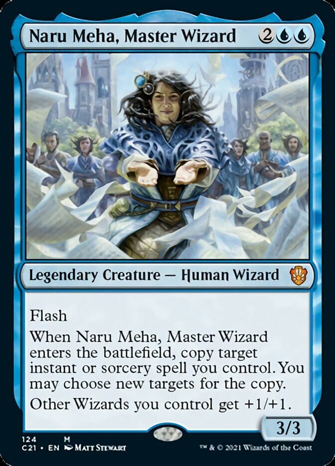 Naru Meha, Master Wizard [Commander 2021] | The Time Vault CA